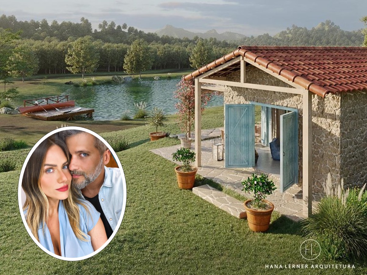 Rancho de Bruno Gagliasso e Giovanna Ewbank terá até lago particular Casa Vogue Casas de famosos