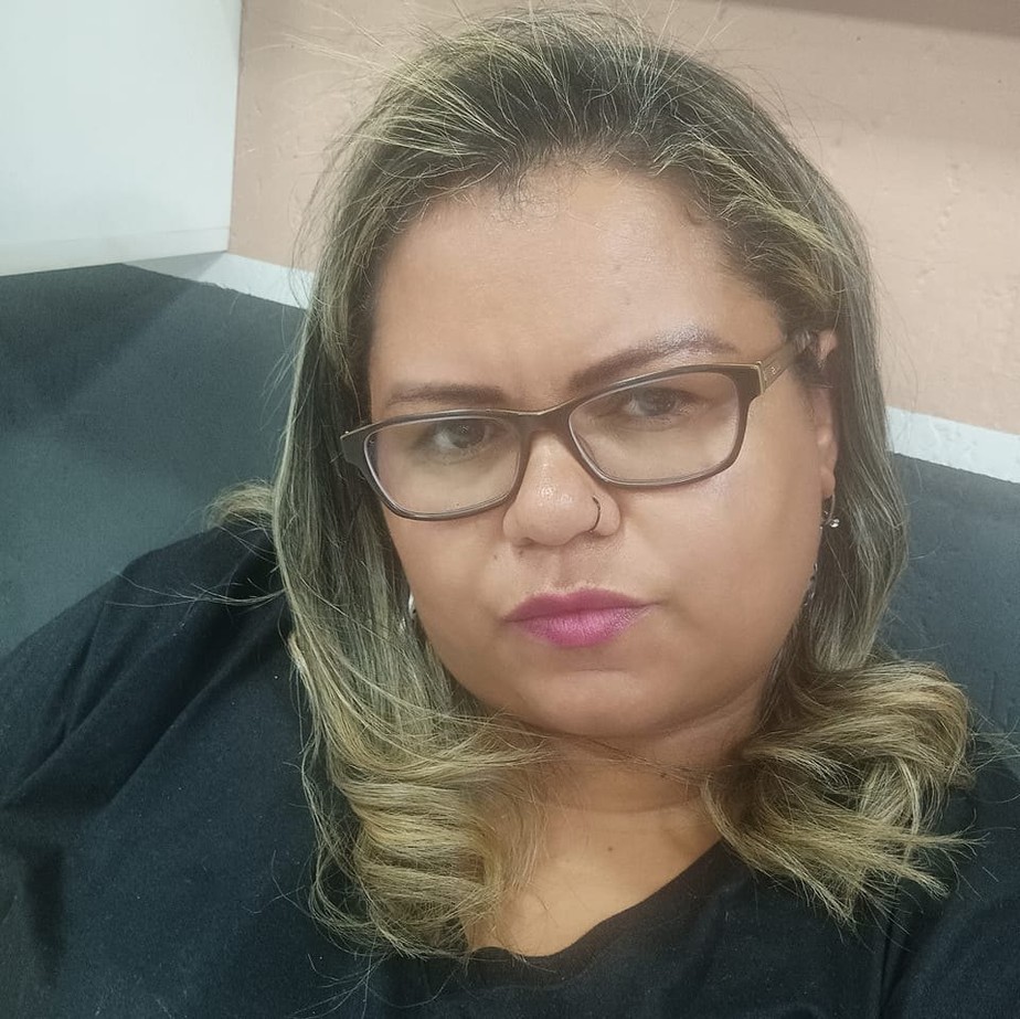 A cabelereira Elizamar Silva, de 39 anos, era esposa de Thiago
