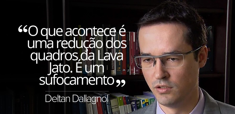 O procurador Deltan Dallagnol, coordenador da força-tarefa da Lava Jato em Curitiba (Foto: Reprodução)