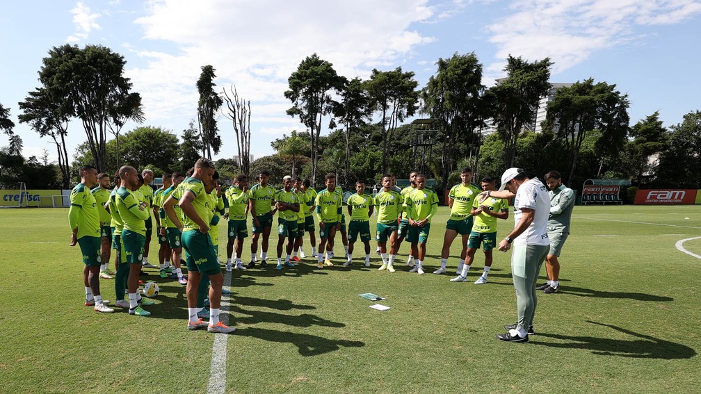 Palmeiras se reapresenta e inicia preparação para o jogo diante do Flamengo