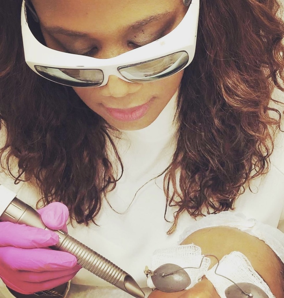 Katleen Concei&ccedil;&atilde;o, dermatologista &mdash; Foto: Reprodu&ccedil;&atilde;o Instagram