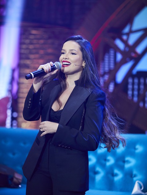 Juliette Freire cantando no 'Lady night' (Foto: Juliana Coutinho/Multishow)