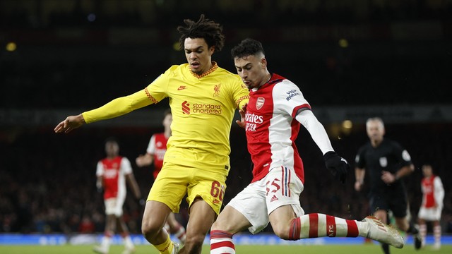 Martinelli Arsenal Alexander-Arnold Liverpool