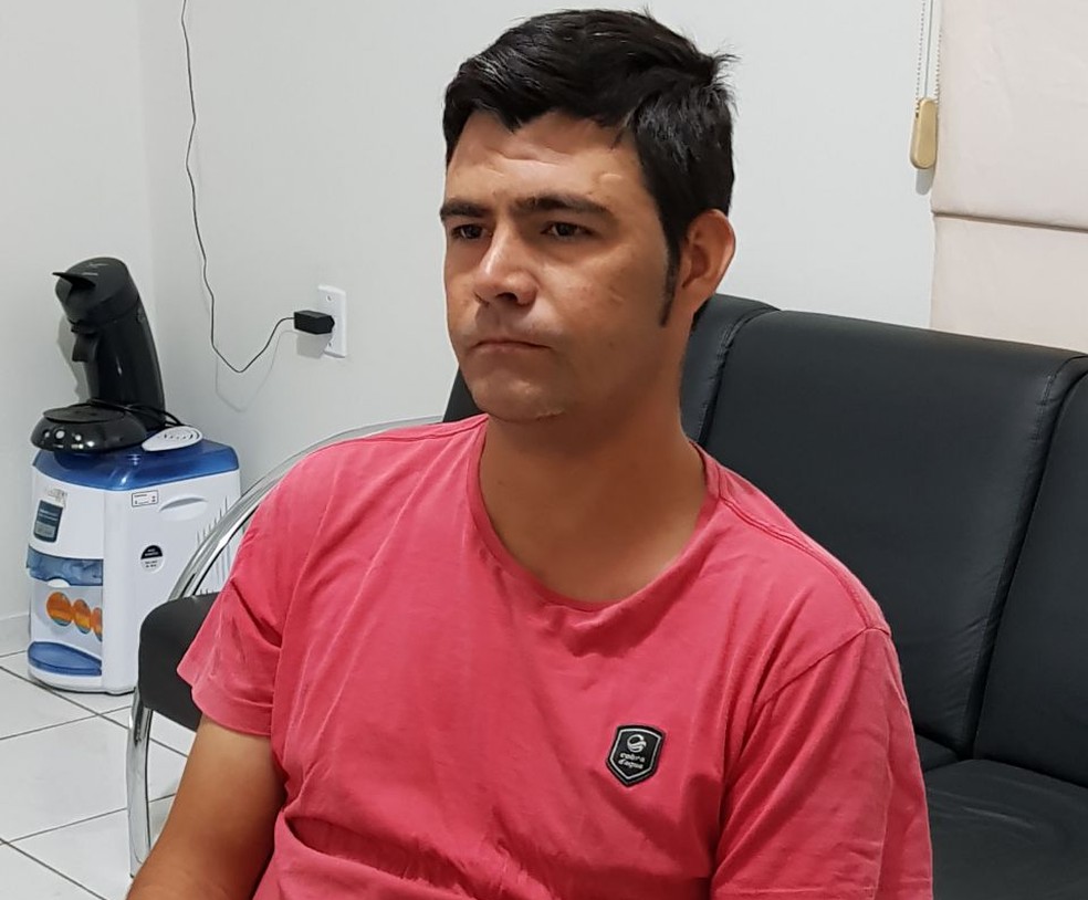  Márcio Antônio de Souza, de 32 anos, confessou o crime (Foto: Polícia Civil-MT/ Assessoria)