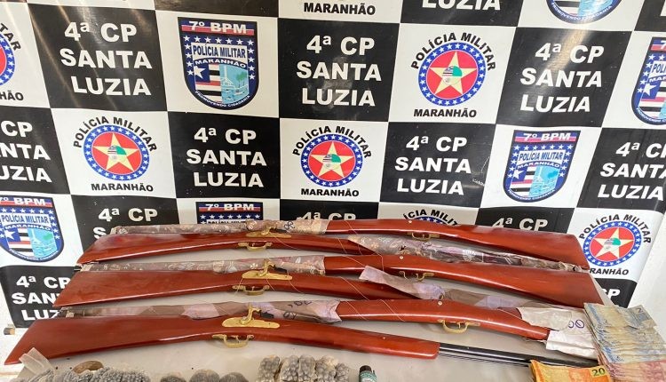 Polícia Militar prende homem que comercializava armas artesanais no MA