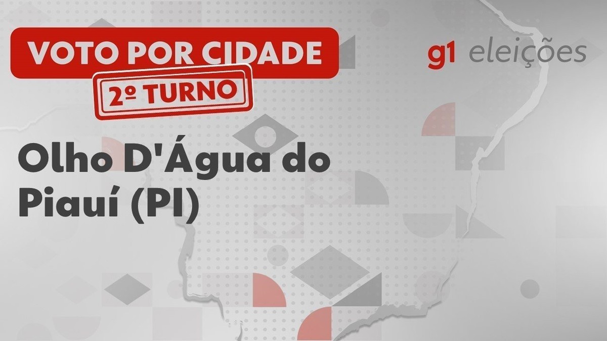 Eleições Em Olho Dágua Do Piauí Pi Veja Como Foi A Votação No 2º Turno Piauí G1 