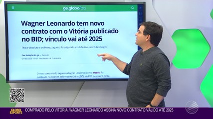 Globo Esporte Bahia desta quarta-feira, 11 de agosto, ba