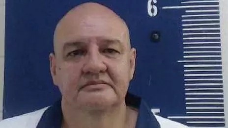 Michael Nance foi condenado à morte na Geórgia, um Estado onde apenas a injeção letal é permitida (Foto: DEPARTAMENTO DE CORRECCIONALES DE GEORGIA via BBC)