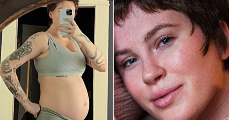 Ireland Baldwin mostra barriga da gravidez