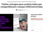 Petição pede que Twitter revele quem retuitou vídeo de estupro coletivo