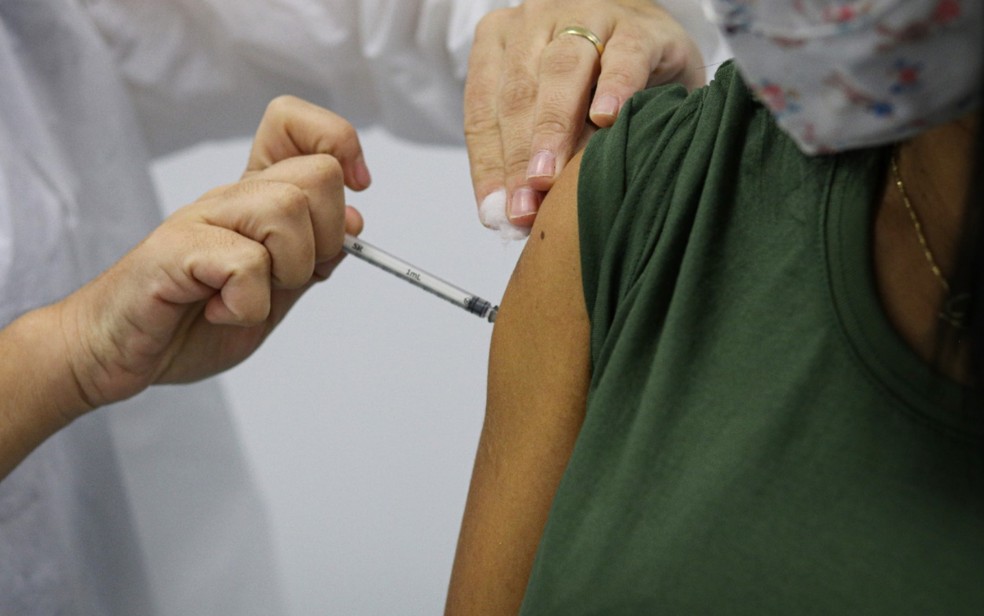 Vacina contra Covid-19 — Foto: Divulgação/Prefeitura de Goiânia/Jucimar Sousa