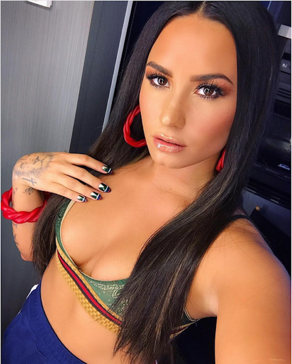 A cantora Demi Lovato (Foto: Instagram)