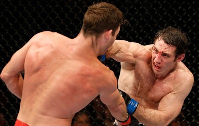 Michael Bisping x Tim Kennedy UFC MMA (Foto: Getty Images)