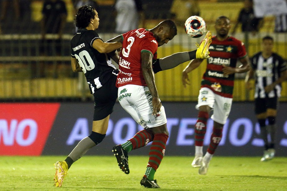 Na Taça Guanabara, o Botafogo de Matheus Nascimento foi derrotado pela Portuguesa