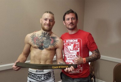 John Kavanagh e Conor McGregor (Foto: Twitter)
