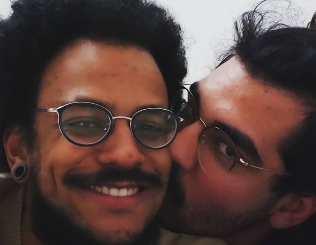 João Luiz e o namorado, Igor Moreira (Foto: Reprodução/Instagram)
