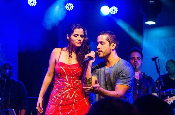 Mira Callado canta com Nando Motta no Rio de Janeiro (Foto: Arquivo Pessoal)