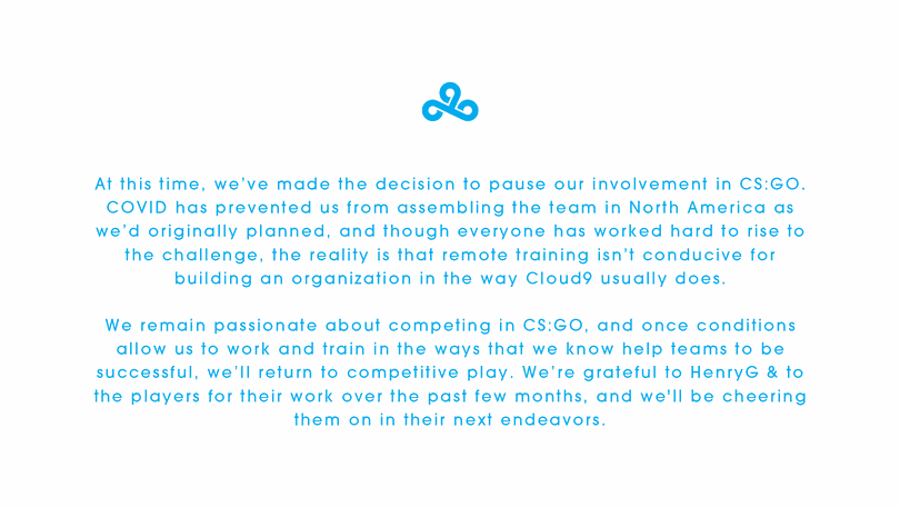 Cloud9 Cs Go Esports Techtudo