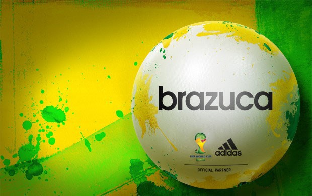 chamada carrossel nome da bola da copa - brazuca (Foto: Editoria de Arte/Globoesporte.com)