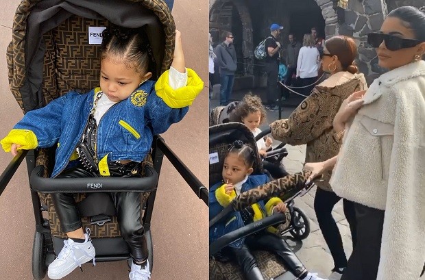 Kylie Jenner Mostra Passeio De Stormi Na Disney Em Carrinho De R 9 2 Mil Quem Quem News