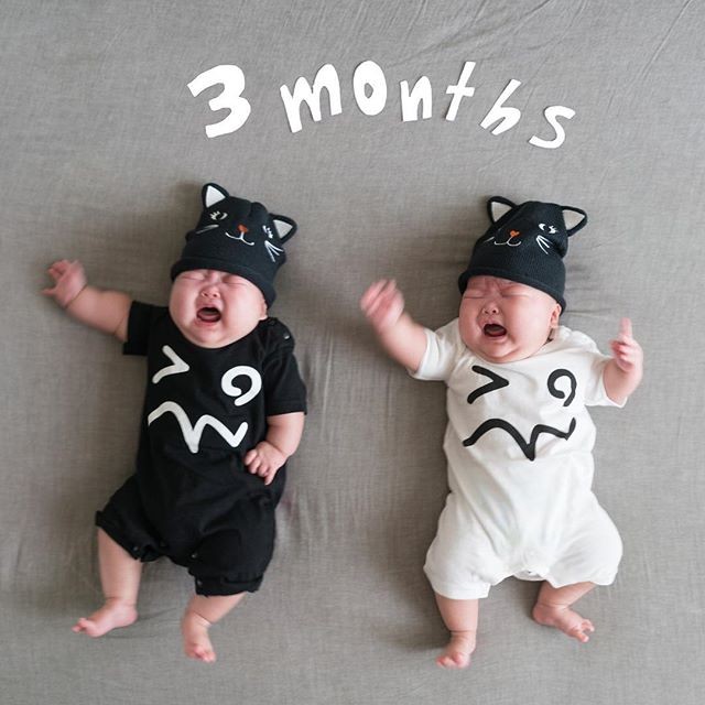 Momo Twins com 3 meses (Foto: Reprodução)