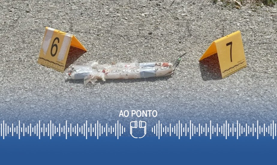 Suposta bomba encontrada pela PM em Brasília