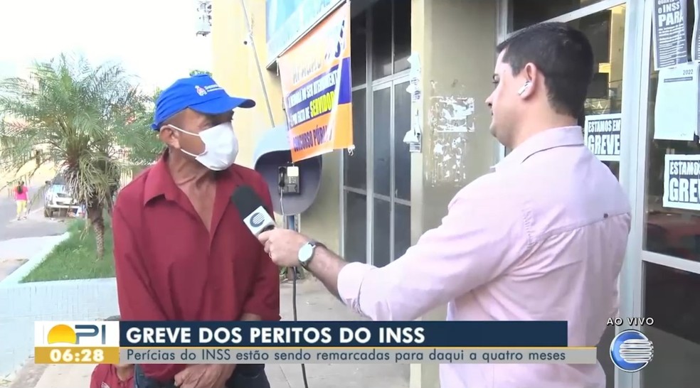 Agricultor espera perícia do INSS a cerca de 5 meses no Piauí — Foto: TV Clube