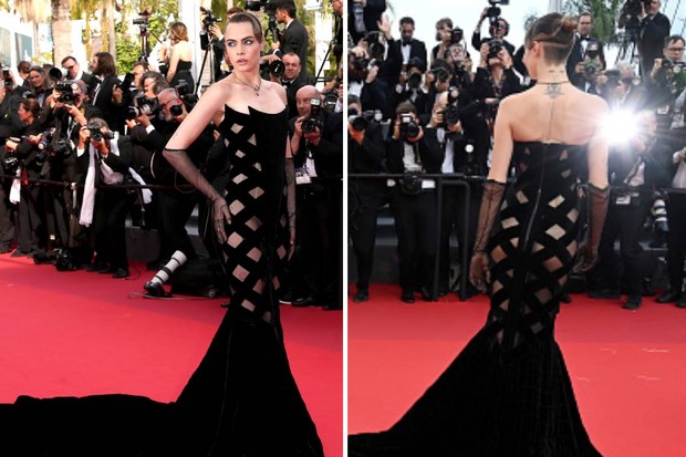 Cara Delevingne em Cannes (Foto: Getty Images)