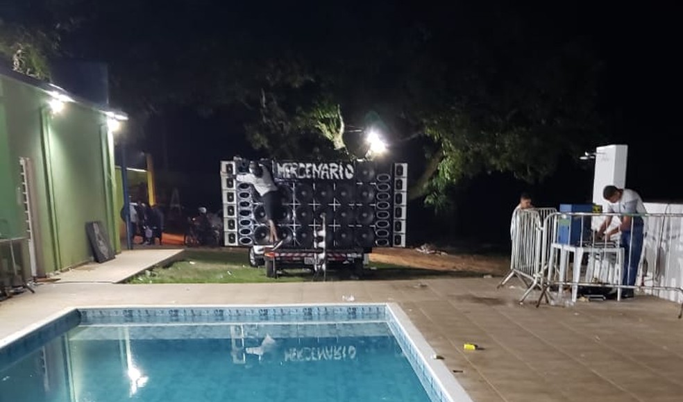 Baile clandestino em Boituva (SP) — Foto: Polícia Civil/Divulgação