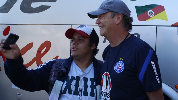 Falcão técnico Bahia Inter (Foto: Gerson Antunes / RBS TV)