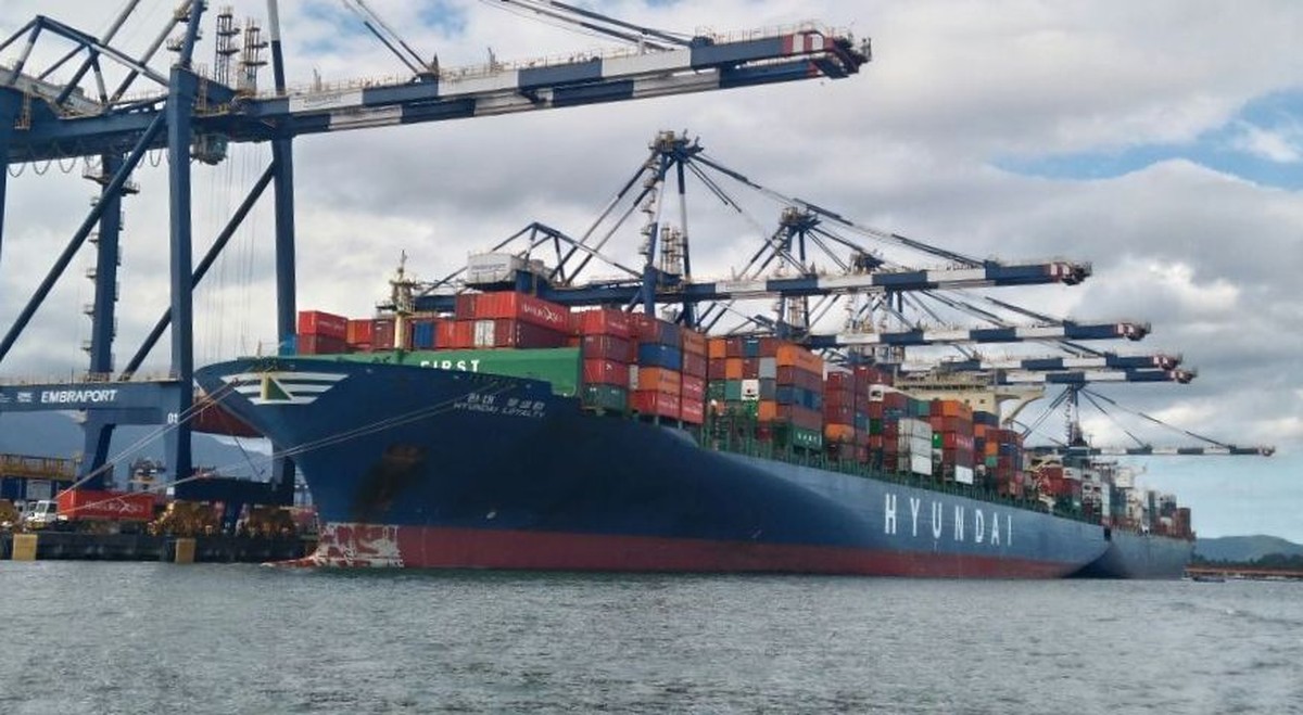 Movimentação acumulada cresce e faz Porto de Santos projetar novo recorde para 2017 Porto Mar G1