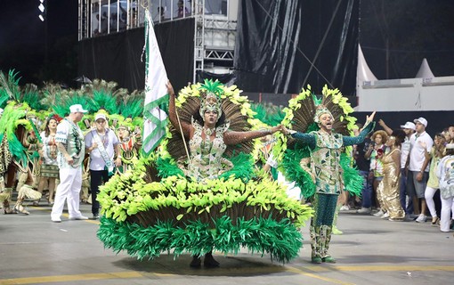 Mancha Verde no Desfile das Campeãs de SP