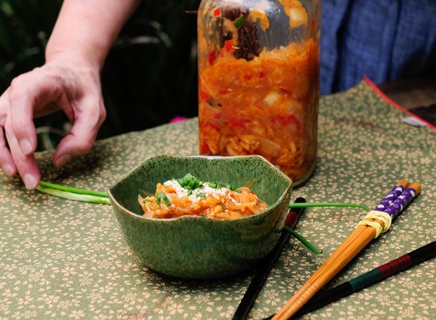 Kimchi, o picles coreano feito de acelga (Foto: Divulgação)