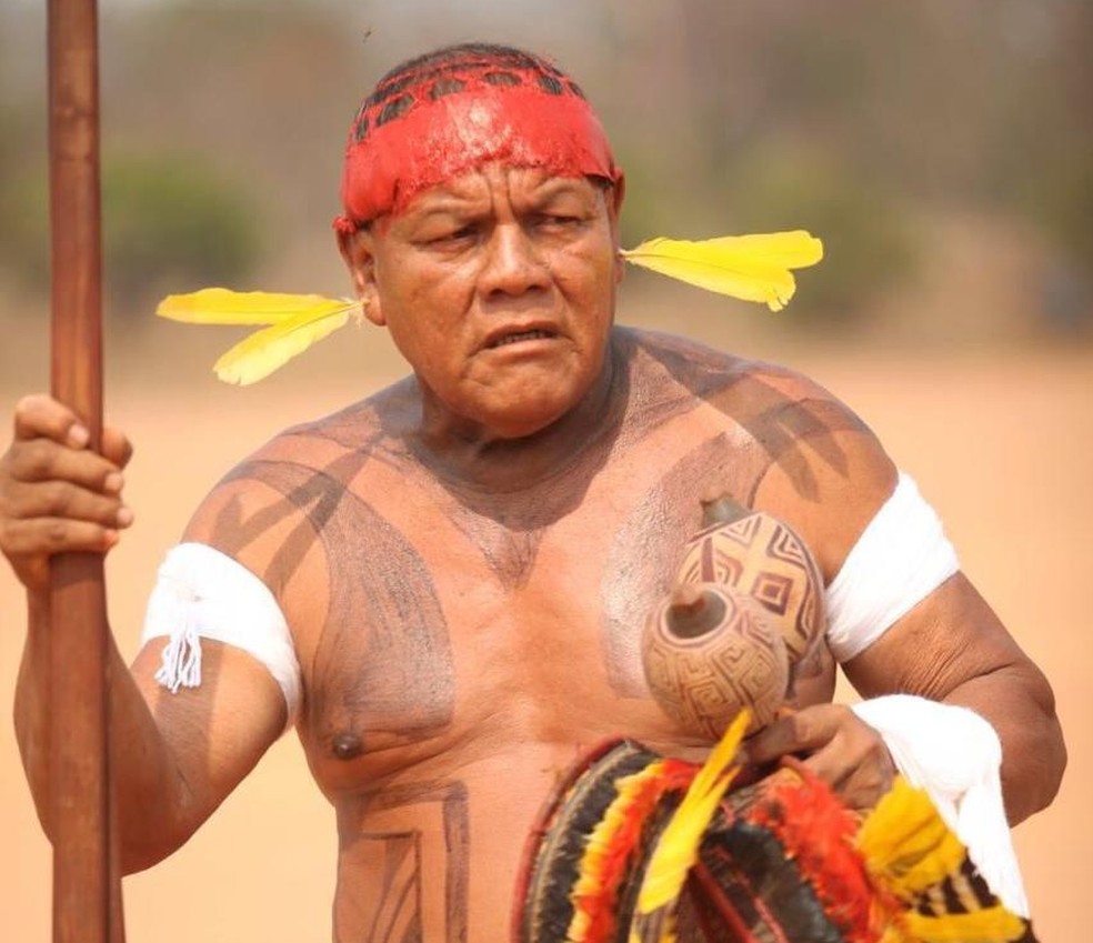 Aritana Yawalapiti, lder do Alto Xingu  Foto: Antnio Carlos Banavita