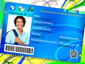 Carteira de estudante - UNE