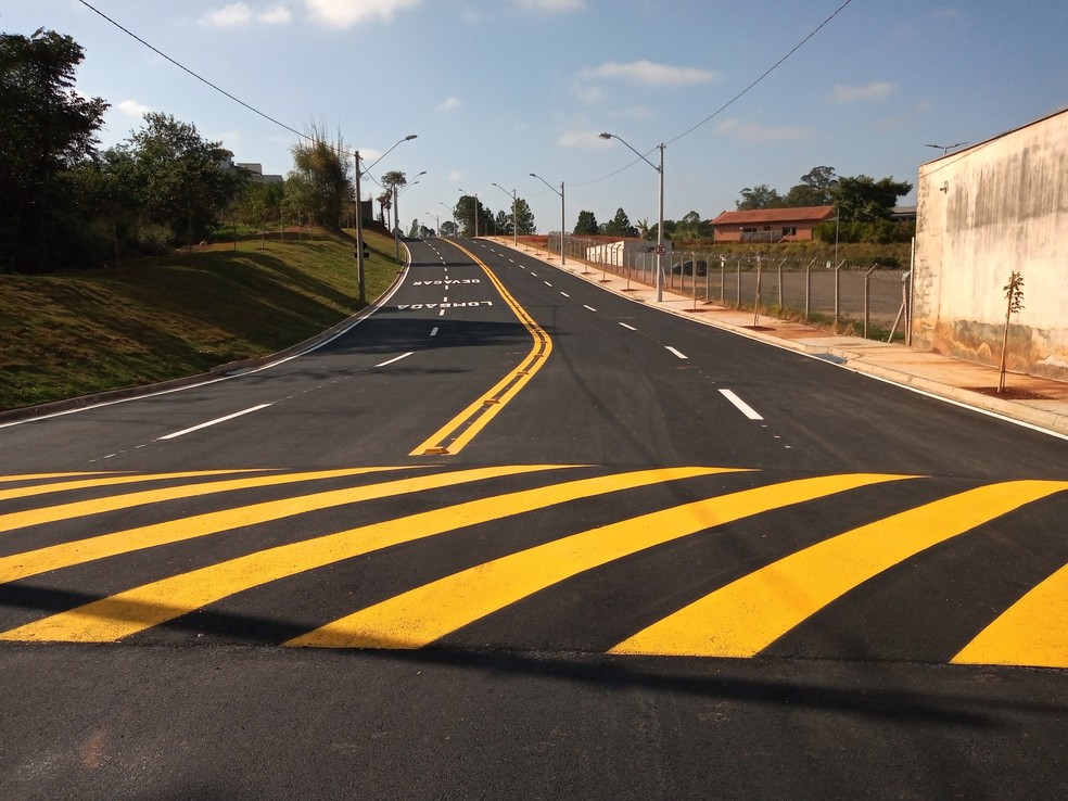 Avenida Higien&oacute;polis em Piracicaba &mdash; Foto: Eleni Destro/Prefeitura de Piracicaba