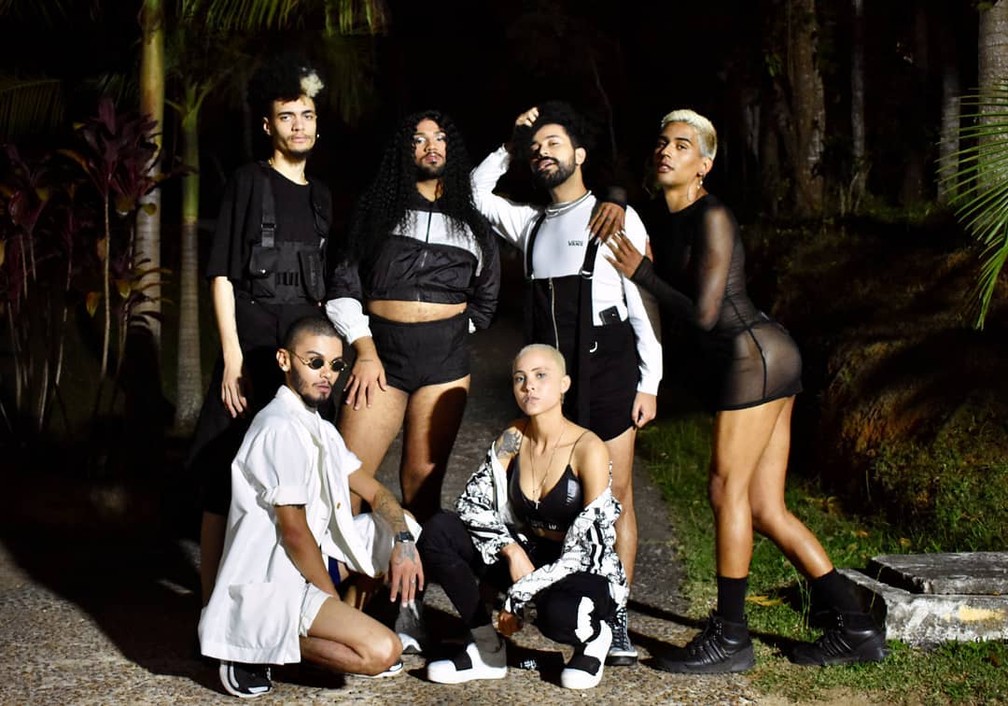 O coletivo de rap Quebrada Queer — Foto: Divulgação/Facebook do artista