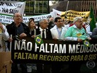 Profissionais da saúde protestam nas ruas de todo o Brasil nessa terça (3)