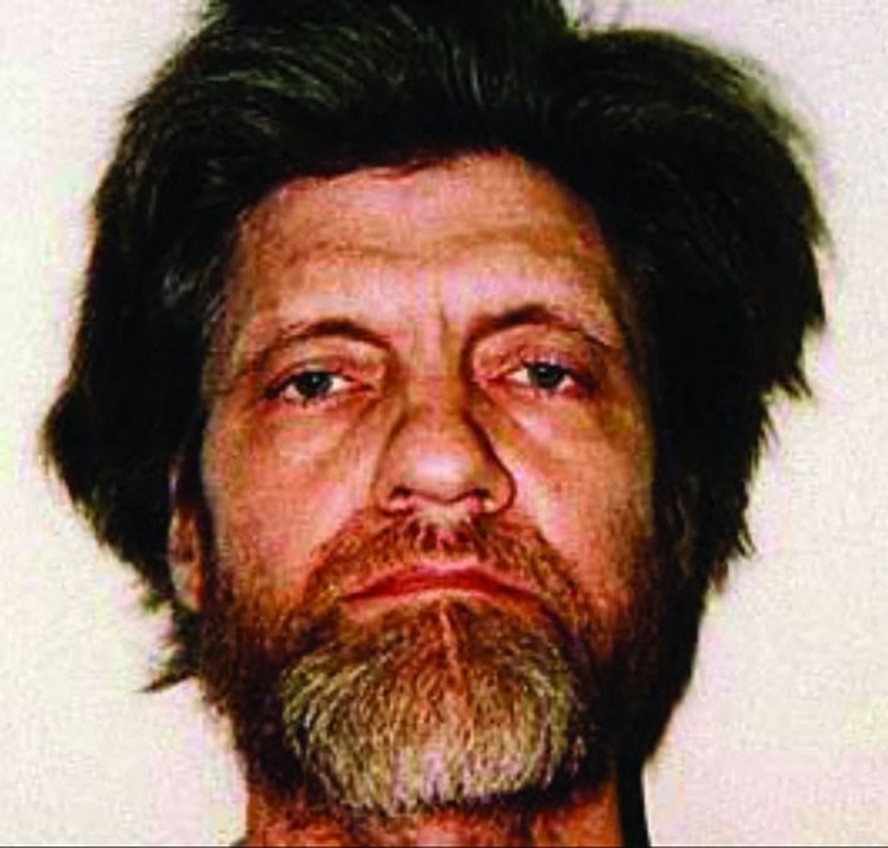 Ted Kaczynski, em foto de 1996, pouco após ser preso