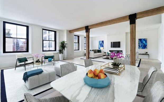 More no apartamento de Jennifer Lawrence em NY por US $ 27,5 mil ao mês (Foto: Reprodução)