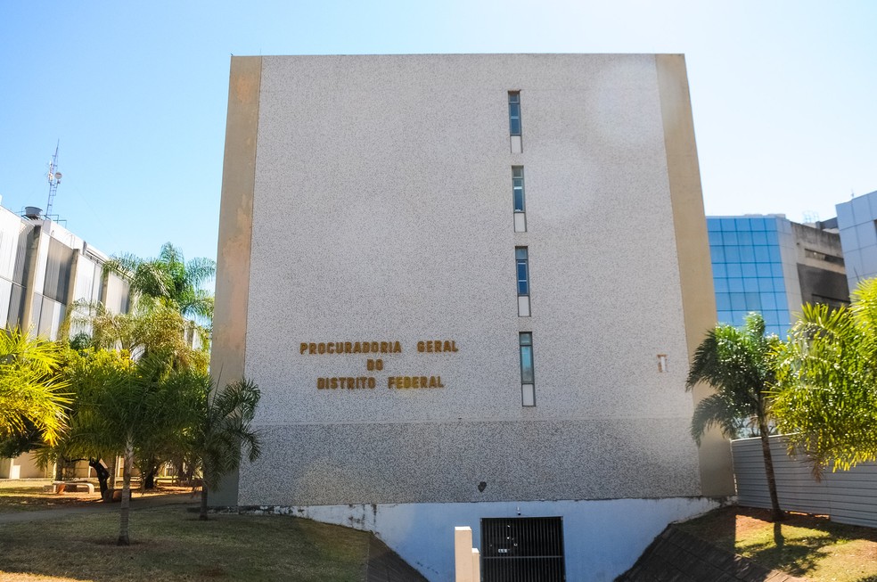 Fachada da Procuradoria-Geral do Distrito Federal — Foto: Paulo H. Carvalho/Agência Brasília