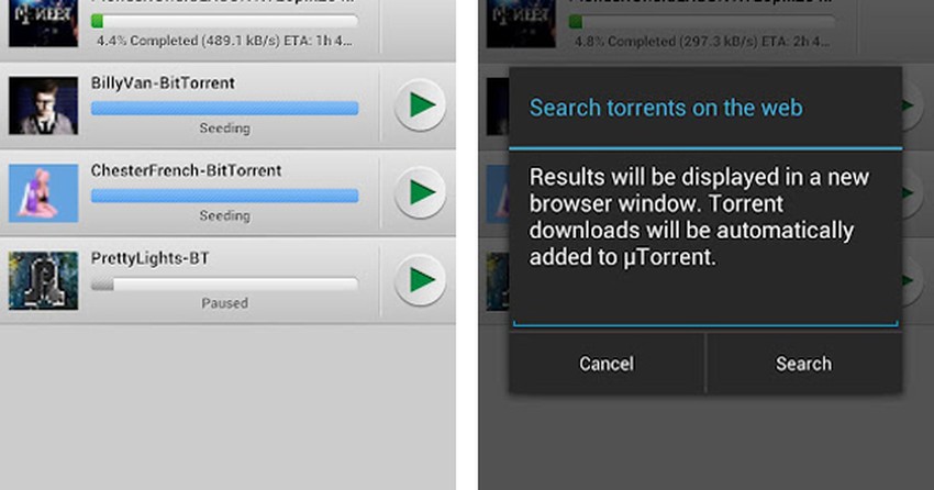 utorrent on android