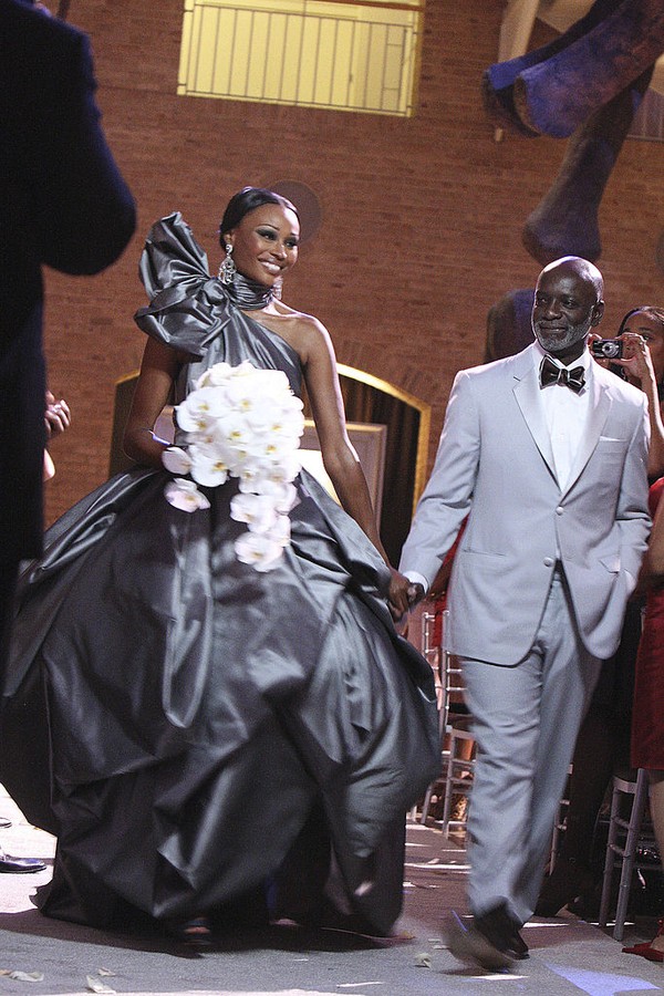 THE REAL HOUSEWIVES OF ATLANTA -- "Cynthia's Wedding" -- Pictured: (l-r) Cynthia Bailey, Peter Thomas  (Photo by Wilford Harewood/NBCU Photo Bank/NBCUniversal via Getty Images via Getty Images) (Foto: NBCUniversal via Getty Images)