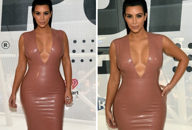Kim Kardashian anunciou sua gravidez durante a exibição de seu reality 