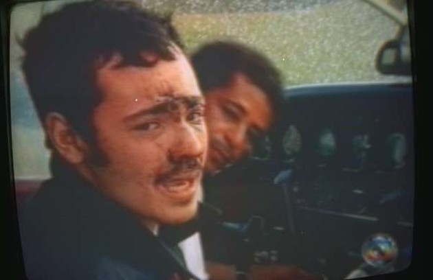 O ator Danton Mello sofreu um grave acidente aéreo em 1998. O helicóptero em que ele e a equipe do Globo Ecologia estavam caiu depois de sobrevoar o Monte Roraima. O operador de áudio Ricardo Cardoso morreu no acidente (Foto: Reprodução)
