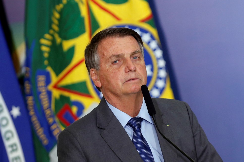 Bolsonaro em 27 de julho — Foto: REUTERS/Adriano Machado