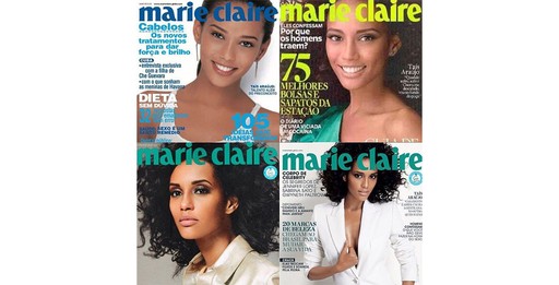 Taís Araújo: "Esta semana a Marie Claire completa 25 anos, uma publicação madura, com pautas e matérias que dão gosto de ler! É uma fonte de inspiração para tantas mulheres... Parabéns à Andréa Dantas e toda a equipe da revista!"