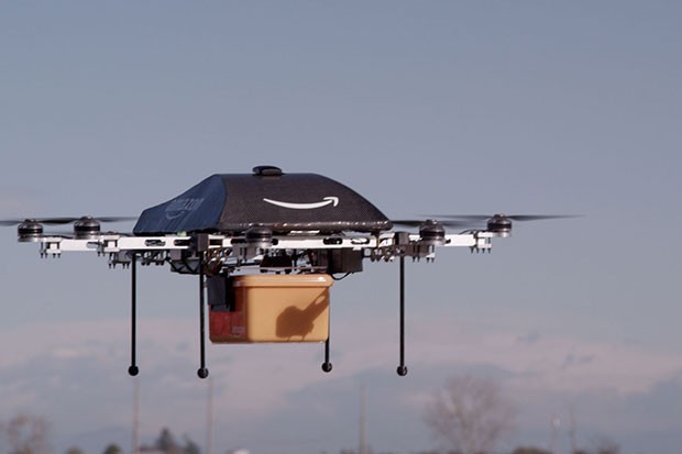 O drone de entregas da Amazon (Foto: Divulgação)
