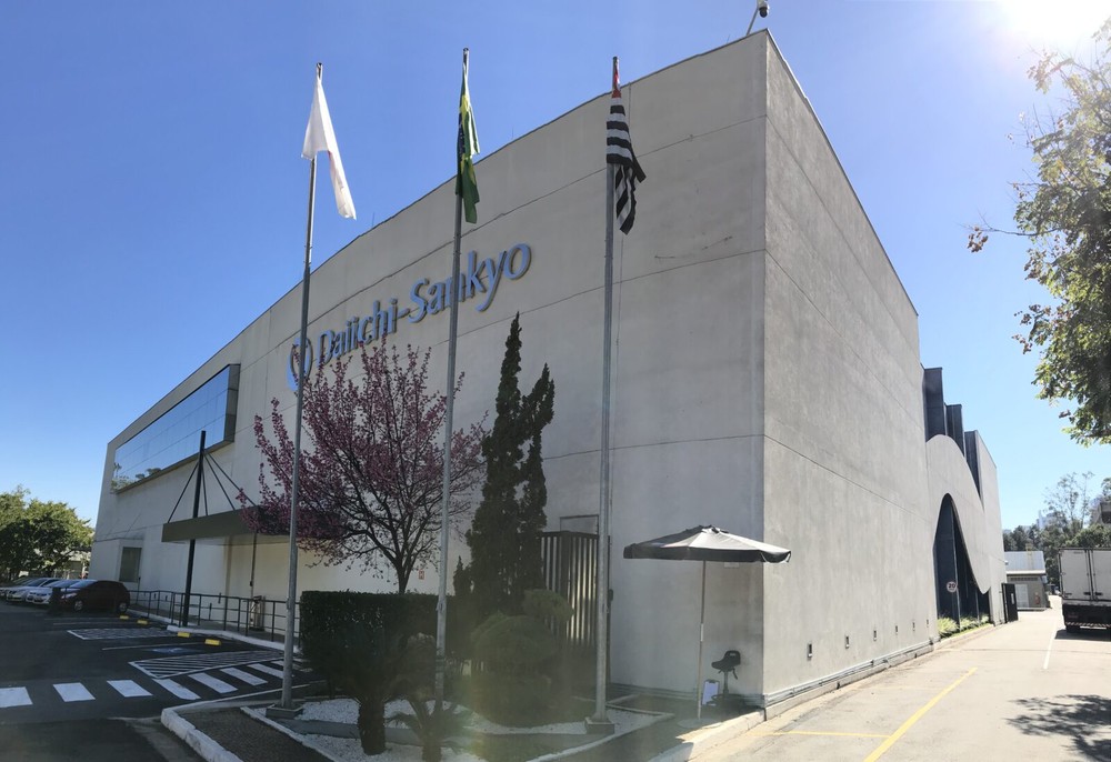 Fábrica da Daiichi Sankyo do Brasil, em Barueri (SP) — Foto: Divulgação
