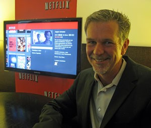 Reed Hastings, presidente do Netflix, quer melhorar o conteúdo do serviço no Brasil (Foto: Gustavo Petró/G1)